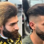 Before After Haircut Men